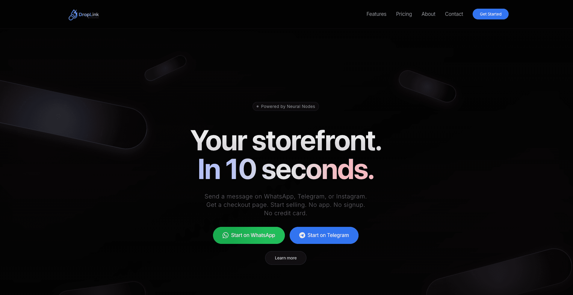 DropLink screenshot